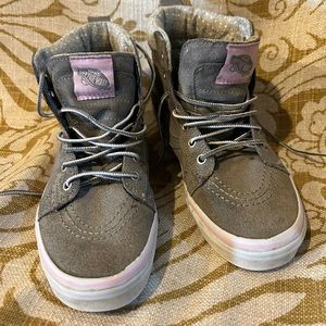 Vans high top girls sneakers